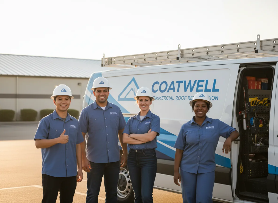 Commercial roof coating company in Lind, WA